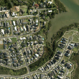 Satellite imagery of Harkin Point, NZ