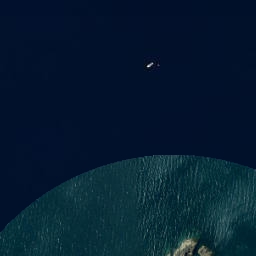 Satellite imagery of Thompsons Point, NZ