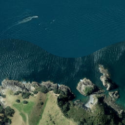Satellite imagery of Matapihi Point, NZ