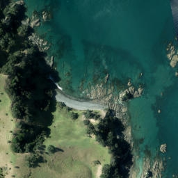 Satellite imagery of Kauri Point, NZ