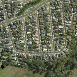 Satellite imagery of Harkin Point, NZ