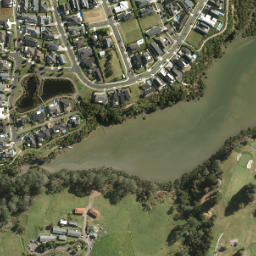 Satellite imagery of Harkin Point, NZ