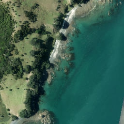 Satellite imagery of Kauri Point, NZ