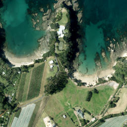 Satellite imagery of Hakaimango Point, NZ
