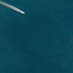 Satellite imagery of Korakorahi Point, NZ