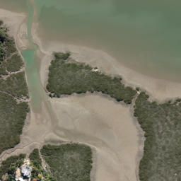 Satellite imagery of Clark Point, NZ