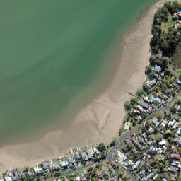 Satellite imagery of Clark Point, NZ