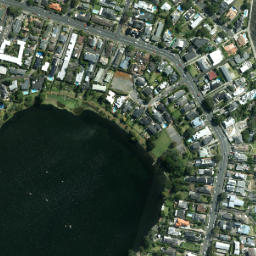 Satellite imagery of Black Rocks, NZ