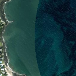 Satellite imagery of Black Rocks, NZ