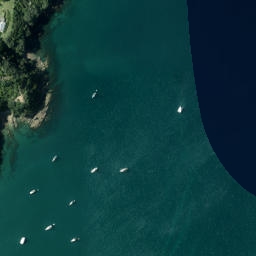 Satellite imagery of Hakaimango Point, NZ