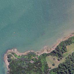Satellite imagery of Preece Point, NZ