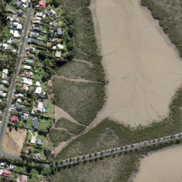 Satellite imagery of Clark Point, NZ