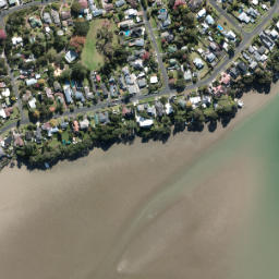 Satellite imagery of Clark Point, NZ