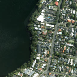 Satellite imagery of Black Rocks, NZ