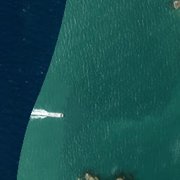 Satellite imagery of Te Whetūmatarau Point, NZ