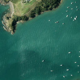 Satellite imagery of Te Whetūmatarau Point, NZ