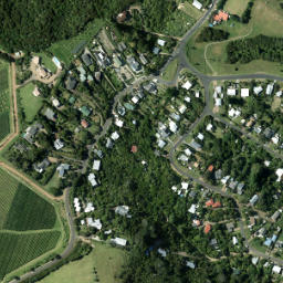 Satellite imagery of Matenga Point, NZ