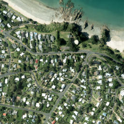 Satellite imagery of Matenga Point, NZ