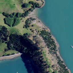 Satellite imagery of Rodney Point, NZ