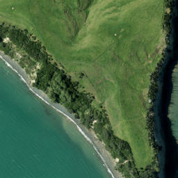 Satellite imagery of Emu Point, NZ