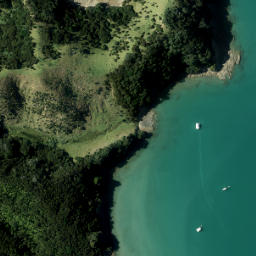 Satellite imagery of Rangitawhiri Point, NZ