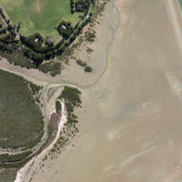 Satellite imagery of Bofors Point, NZ
