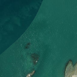 Satellite imagery of Mangoparerua Point, NZ