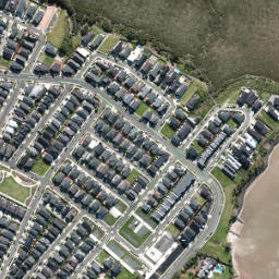 Satellite imagery of Bofors Point, NZ
