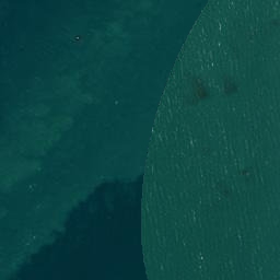 Satellite imagery of Mangoparerua Point, NZ