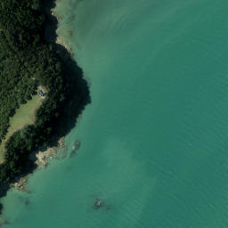 Satellite imagery of Maunganui Point, NZ