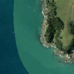 Satellite imagery of Park Point (Te Roreomaiaea), NZ