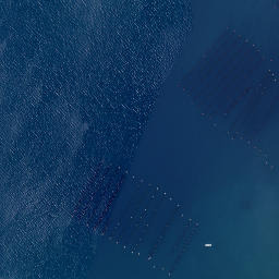 Satellite imagery of Esk Point, NZ