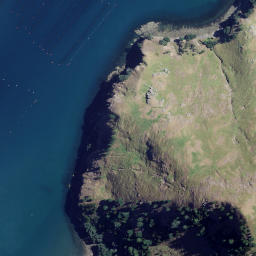 Satellite imagery of Esk Point, NZ