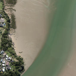 Satellite imagery of Luckens Point, NZ