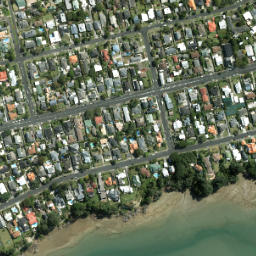 Satellite imagery of O'Neill's Point, NZ