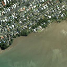 Satellite imagery of Duders Point, NZ