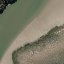 Satellite imagery of Luckens Point, NZ
