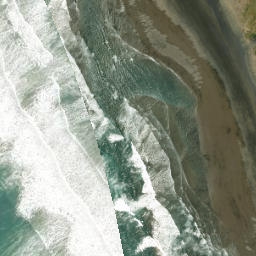 Satellite imagery of Otakamiro Point, NZ