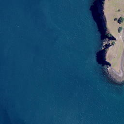 Satellite imagery of Te Kouma Head, NZ