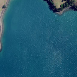 Satellite imagery of Te Kouma Head, NZ