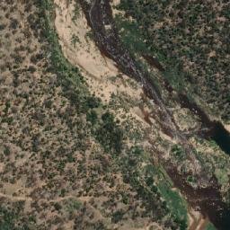 Satellite imagery of Hanging Rock, AU