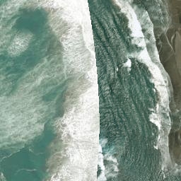 Satellite imagery of Otakamiro Point, NZ