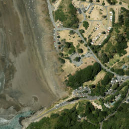 Satellite imagery of Otakamiro Point, NZ
