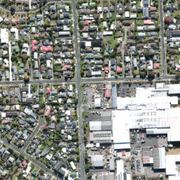 Satellite imagery of Orukuwai Point, NZ