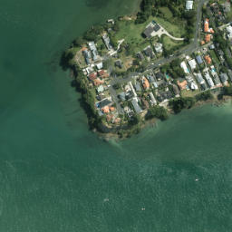 Satellite imagery of Stanley Point, NZ