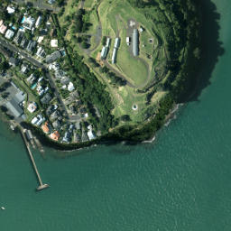 Satellite imagery of North Head, NZ
