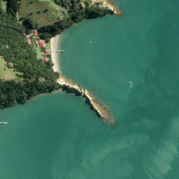 Satellite imagery of Finger Point, NZ