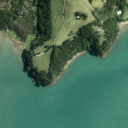 Satellite imagery of Finger Point, NZ