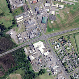 Satellite imagery of Treleases Point, NZ