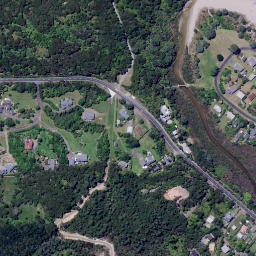 Satellite imagery of Shakespeare Cliff, NZ